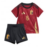 Maglie da calcio Belgio Axel Witsel #6 Prima Maglia Bambino Europei 2024 Manica Corta (+ Pantaloni corti)